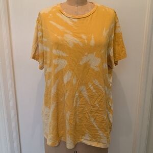 Yellow Tie-Dye T-Shirt